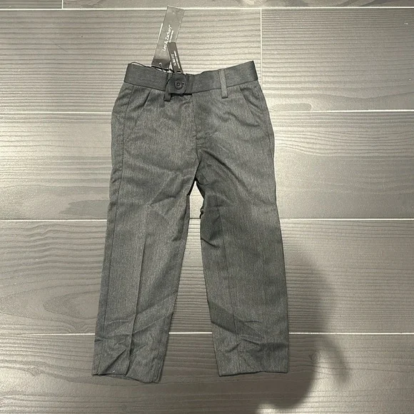 Leo & Zachary Bottoms | Boys Dress Pants | Color: Black/Gray | Size: 2/3 | Scohen658's Closet